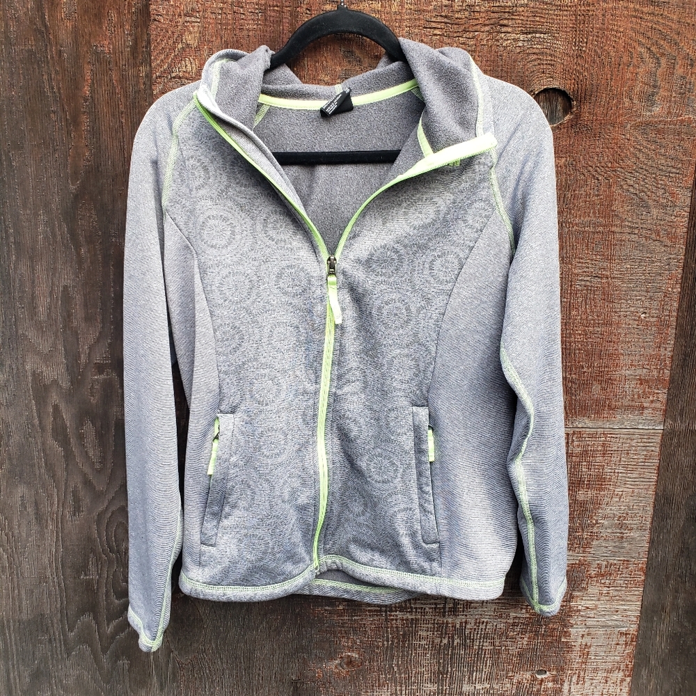 North Face Zip Up Sweatshirt Jacket Girls Size XL (18)